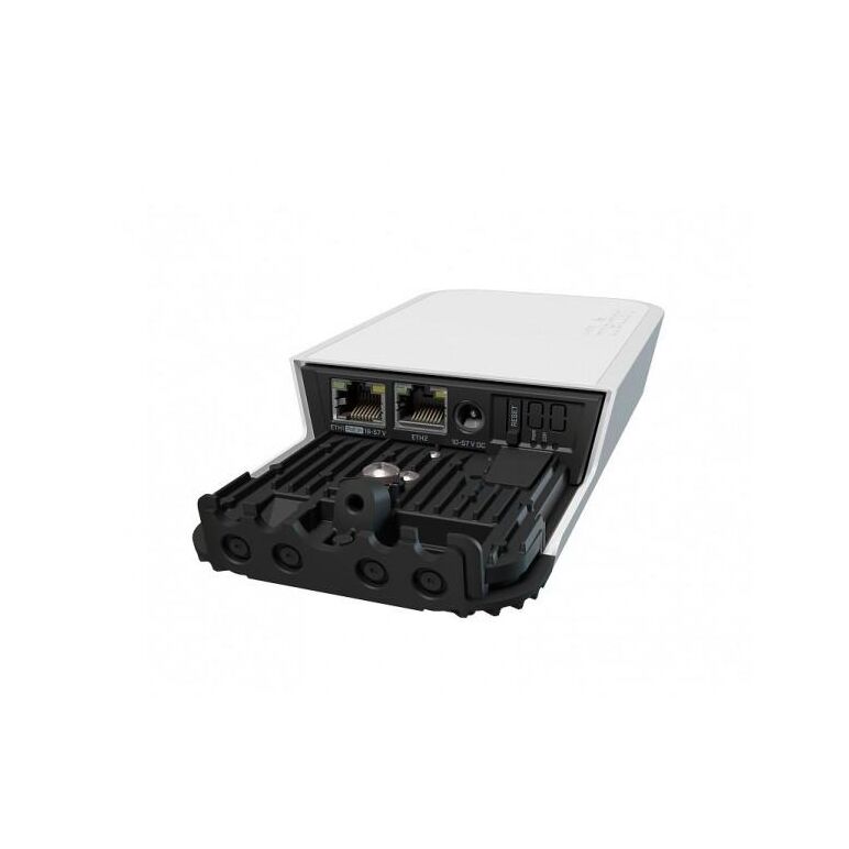 Mikrotik rbwapg-5hacd2hnd wireless ap outdoor montabil pe perete/tavan/stalp mimo, cpu:716mhz, ram: 128mb, 16 mb flash, interfata: 2 x 10/100/1000, poe in: 802.3af/at, dimesiuni: 185x85x30mm, consum max: 10w, licenta routeros: l4, antena dbi: 2.5dbi 2.4gh,  Access point & Range Ext. | electropc.ro