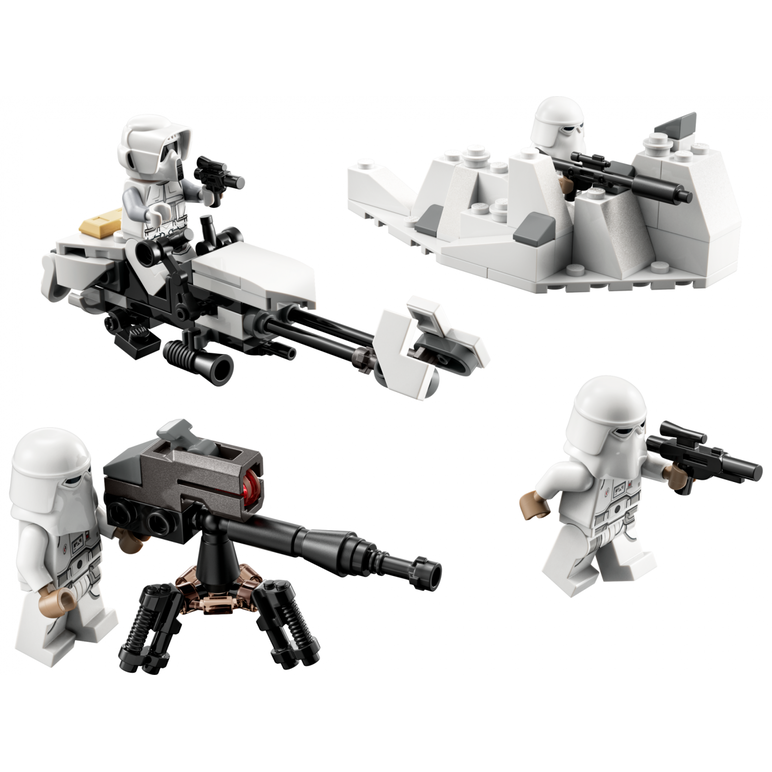 Pachet de lupta snowtrooper, lego 75320,  Seturi de constructie | electropc.ro