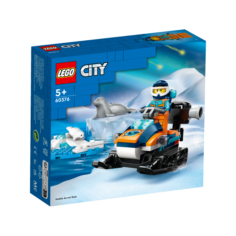 Snowmobil explorare arctica, 60376 lego,  Seturi de constructie | electropc.ro