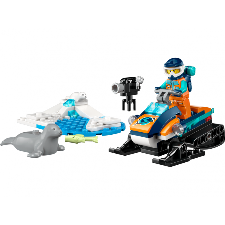 Snowmobil explorare arctica, 60376 lego,  Seturi de constructie | electropc.ro