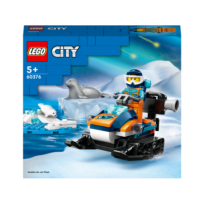 Snowmobil explorare arctica, 60376 lego,  Seturi de constructie | electropc.ro