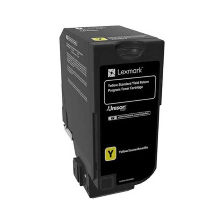 Toner lexmark 84c2hy0, return program, galben, 16k ,compatibil cucx725de, cx725dhe, cx725dthe.,  Tonere | electropc.ro