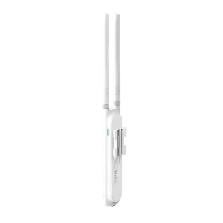 Tp-link 300mbps wireless n outdoor access point, interfata: 1 x rj45 10/100, 48v passive poe, dimensiuni: 214.9 × 46 × 37.7 mm, 2 x antene externe, rezistenta la vreme: ip65, montare: perete, stalp, capacitate clienti: 100+, standarde: ieee 802.11n/g/b, f,  Access point & Range Ext. | electropc.ro
