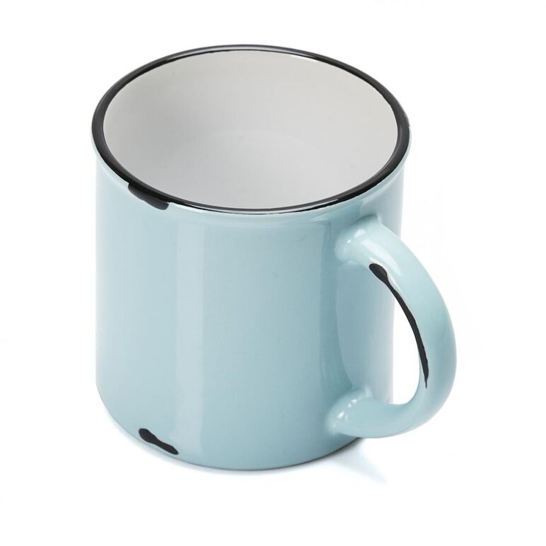 Cana vintage turcuaz, ceramica, 450 ml,  Cani & Cesti | electropc.ro