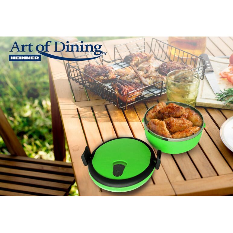 Caserola termicat,0.7 l,art of dinning by heinner (mix 3 culori in bax 12buc in bax-4 bucati/culoare),  Boluri & Cutii alimente | electropc.ro