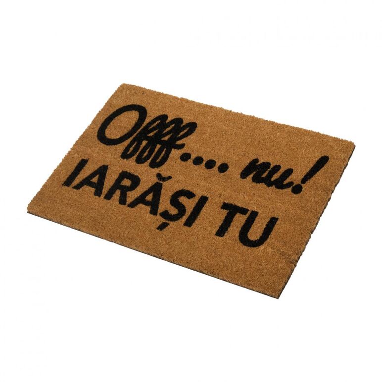 Covoras intrare 60x40 cm, offf, heinner home,  Covorase intrare | electropc.ro