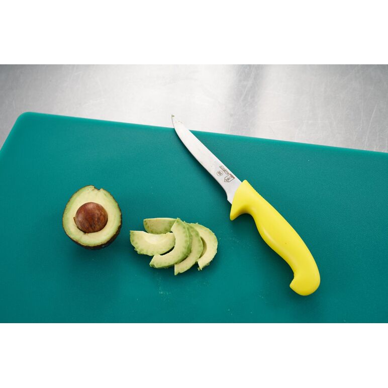 Cutit dezosat profesional 18 cm, galben, chef line, cooking by heinner,  Cutite & seturi | electropc.ro