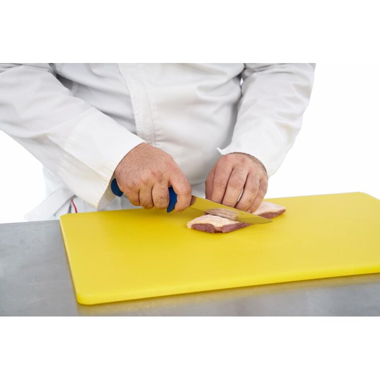 Cutit dezosat profesional 18cm, albastru, chef line, cooking by heinner,  Cutite & seturi | electropc.ro