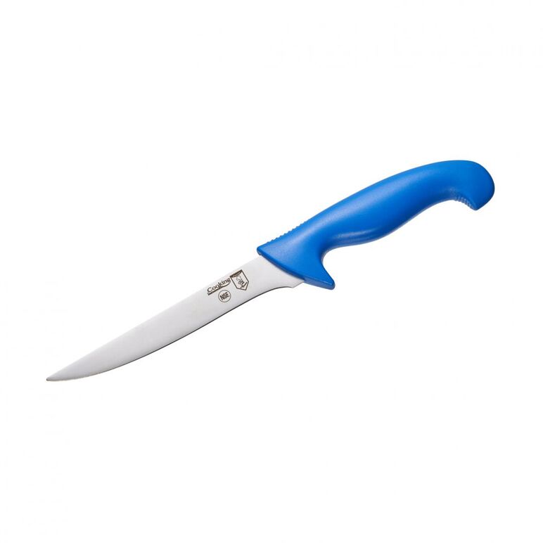 Cutit dezosat profesional 18cm, albastru, chef line, cooking by heinner,  Cutite & seturi | electropc.ro
