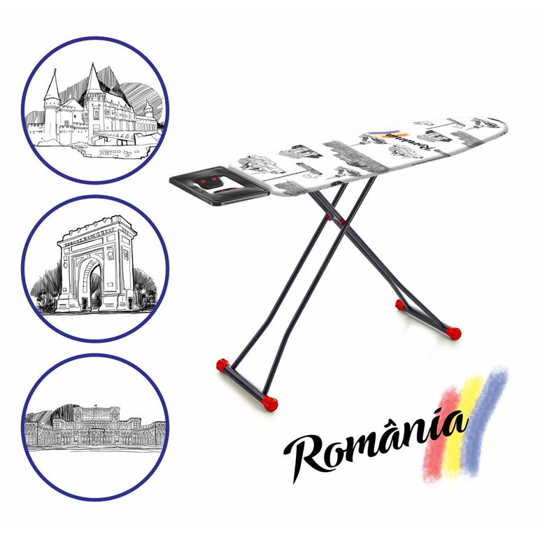 Masa de calcat 125 x 42 cm, romania, heinner care,  Mese de calcat | electropc.ro