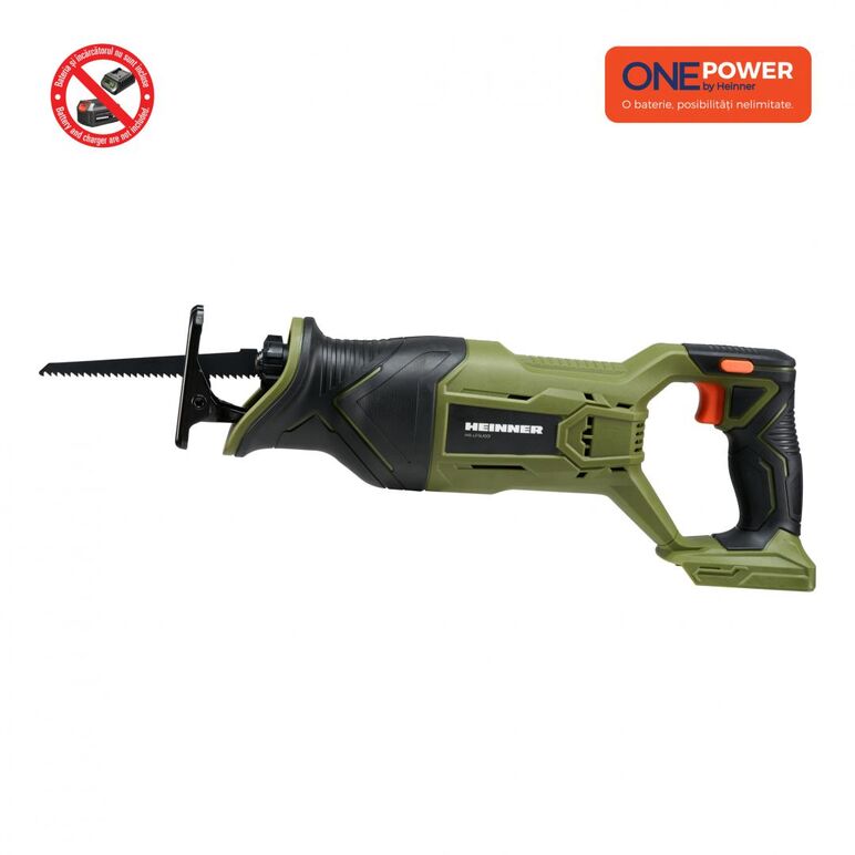 One power by heinner fierastrau universal sabie 18v 2800rpm (fara baterie si incarcator),  Fierastraie tip sabie | electropc.ro