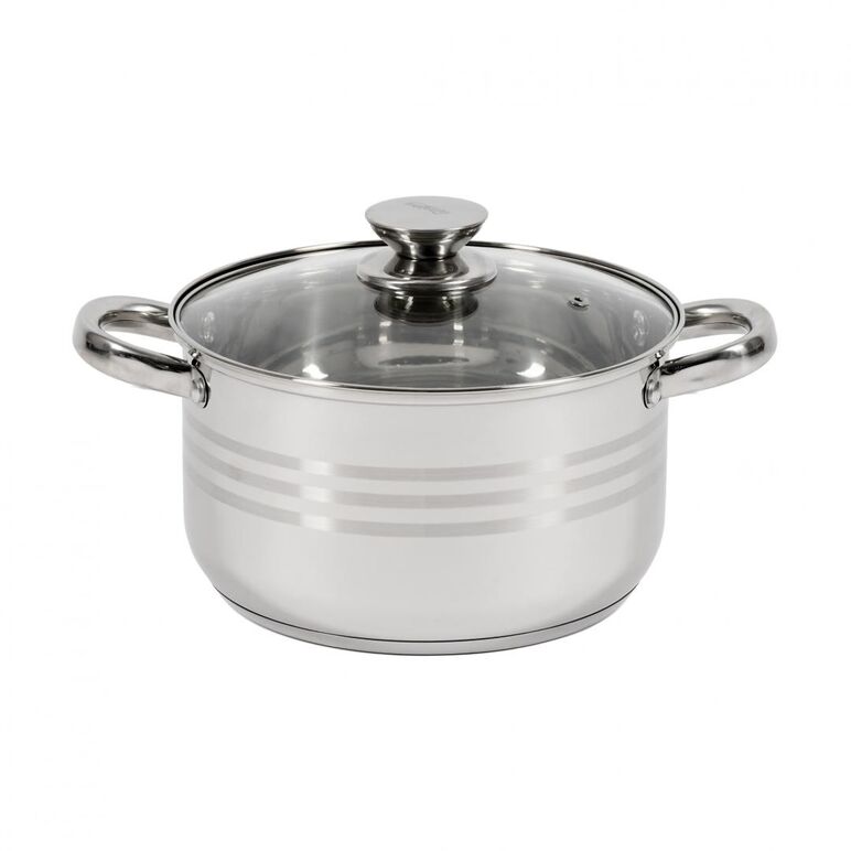 Semioala inox+capac, 22x12.5 cm, 4.5 l, myra, cooking  by heinner ,  Tavi copt | electropc.ro