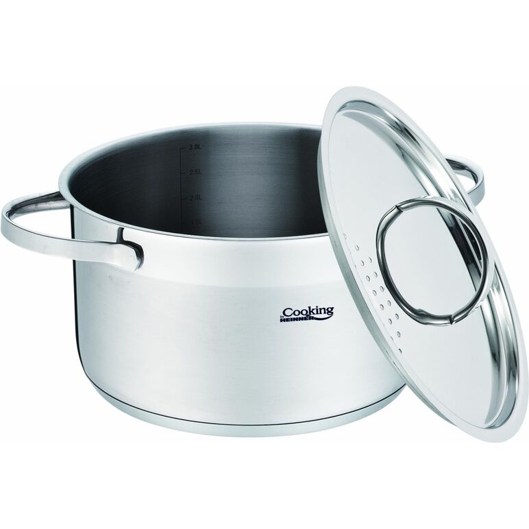 Set gatit din inox 4 piese, aleida, cooking by heinner,  Seturi de gatit | electropc.ro