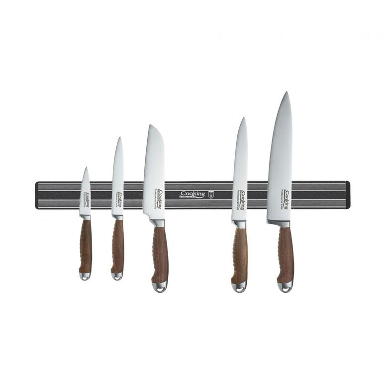 Suport magnetic pentru cutite, 49x3.7x1.7 cm, plastic,  chef line, cooking by heinner,  Cutite & seturi | electropc.ro
