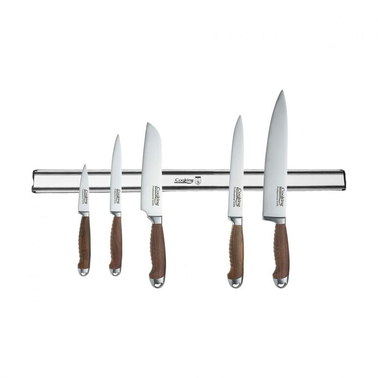 Suport magnetic pentru cutite 61.5x4.5x1.9cm, aluminiu, chef line, cooking by heinner,  Cutite & seturi | electropc.ro