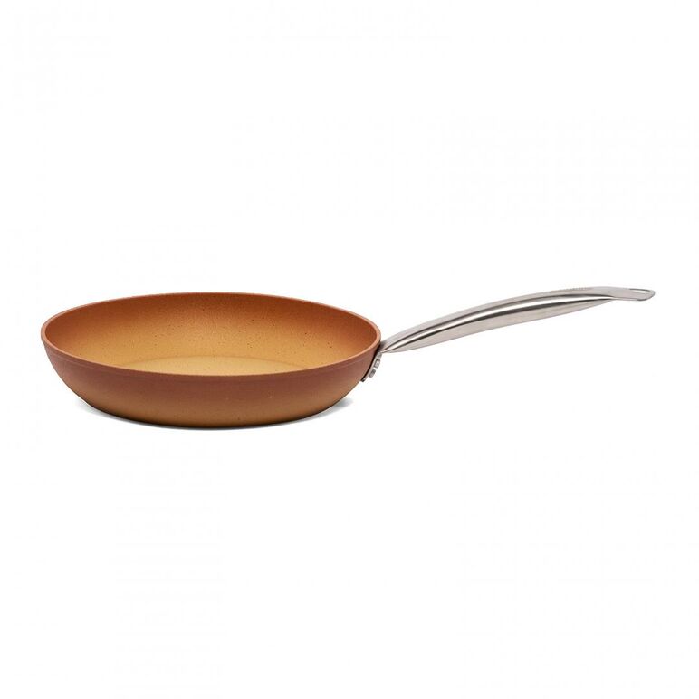 Tigaie aluminiu 24x5 cm cu suport/ separator vase, cerÂmica do brazil, cooking  by heinner,  Tigai si seturi | electropc.ro