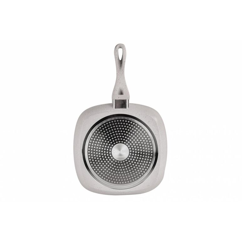 Tigaie grill aluminiu+capac 28x4 cm, mozaik, cooking  by heinner,  Tigai si seturi | electropc.ro