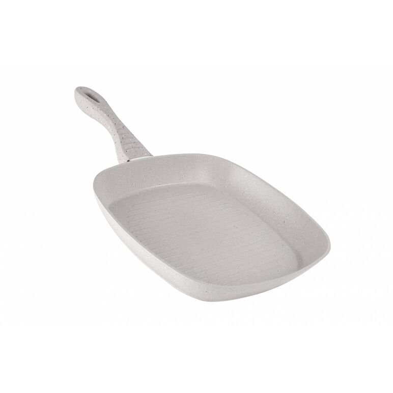Tigaie grill aluminiu+capac 28x4 cm, mozaik, cooking  by heinner,  Tigai si seturi | electropc.ro