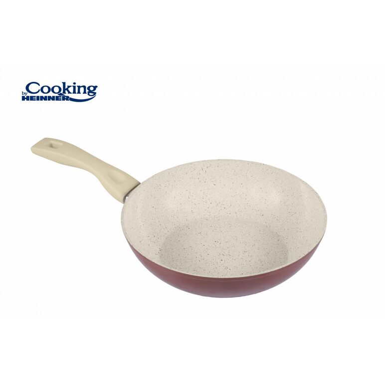 Tigaie wok aluminiu, 28 x7.5cm, medina, cooking by heinner,  Tigai si seturi | electropc.ro