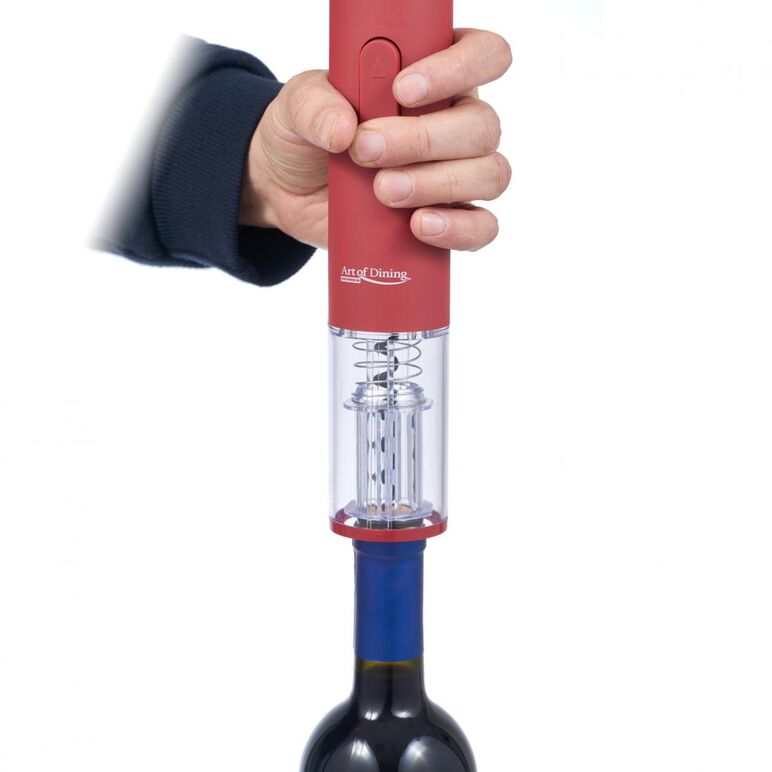 Tirbuson electric + accesoriu pentru taierea foliei, 26cm, art of dining,  Accesorii servire | electropc.ro