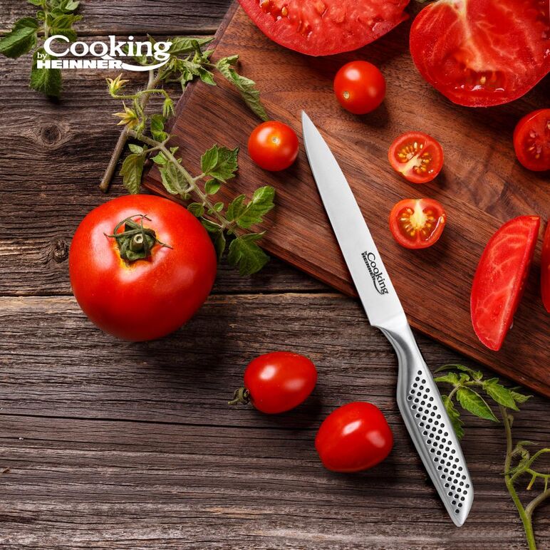 Cutit pentru decojit 9 cm, silver, cooking by heinner,  Cutite & seturi | electropc.ro
