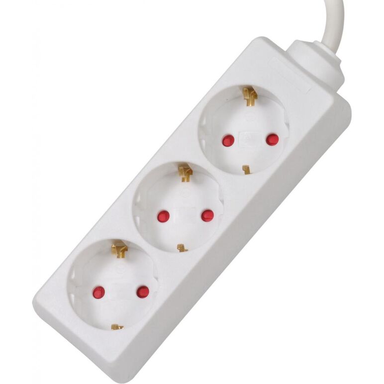 Prelungitor spacer schuko x3, 16a, 1.5m,  Prelungitoare | electropc.ro