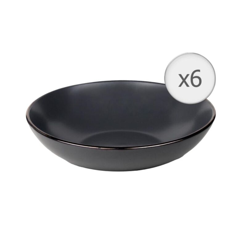 Set 6 farfurii  adanci,  ceramica 20 cm, calypso, art of dining by heinner,  Farfurii & Boluri de Servire | electropc.ro