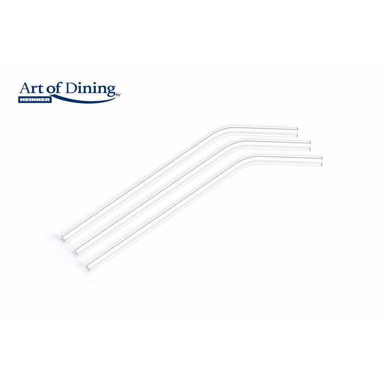Set 6 paie din sticla+perie pentru curatare, art of dining by heinner,  Accesorii servire | electropc.ro