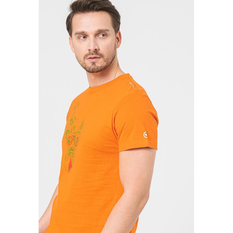 Tricou  cerb familie barbati orange-xl,  Tricouri | electropc.ro