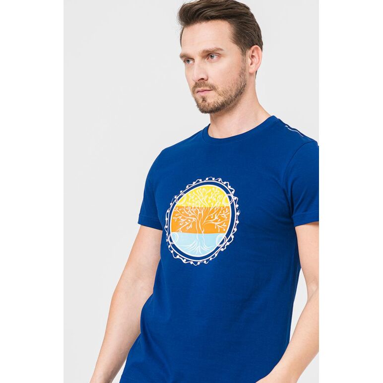 Tricou  roata familie barbati   royal blue-s,  Tricouri | electropc.ro