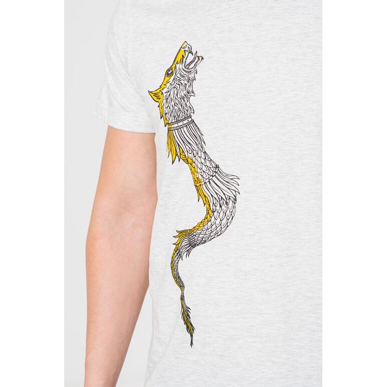 Tricou casual dracon barbati light gray-xxl,  Tricouri | electropc.ro