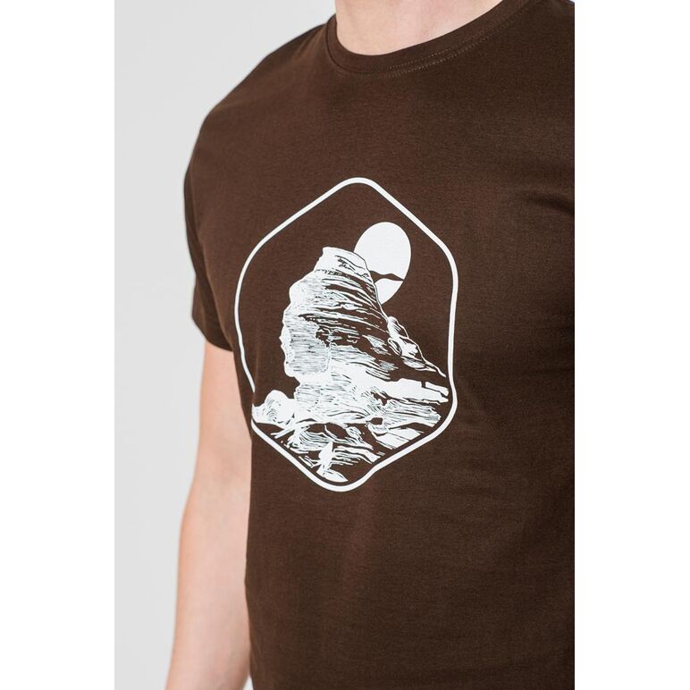 Tricou casual sfinx barbati coffee-s,  Tricouri | electropc.ro