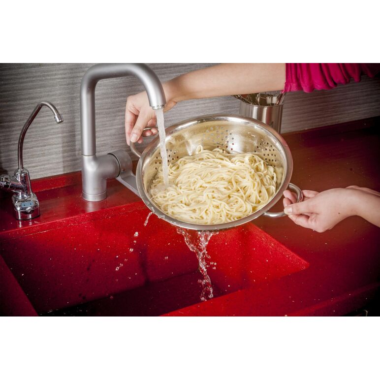 Strecuratoare inox cu 2 manere, 24 cm, vanora home,  Strecuratori | electropc.ro