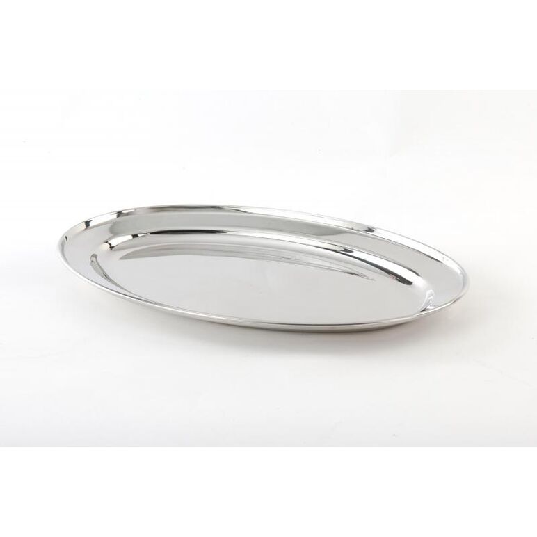Tava ovala inox 40 cm vanora home,  Tavi servire | electropc.ro