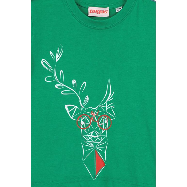 Tricou  cerb familie copii   k green-6,  Tricouri | electropc.ro