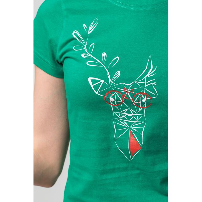 Tricou  cerb familie femei   k green-s,  Tricouri | electropc.ro