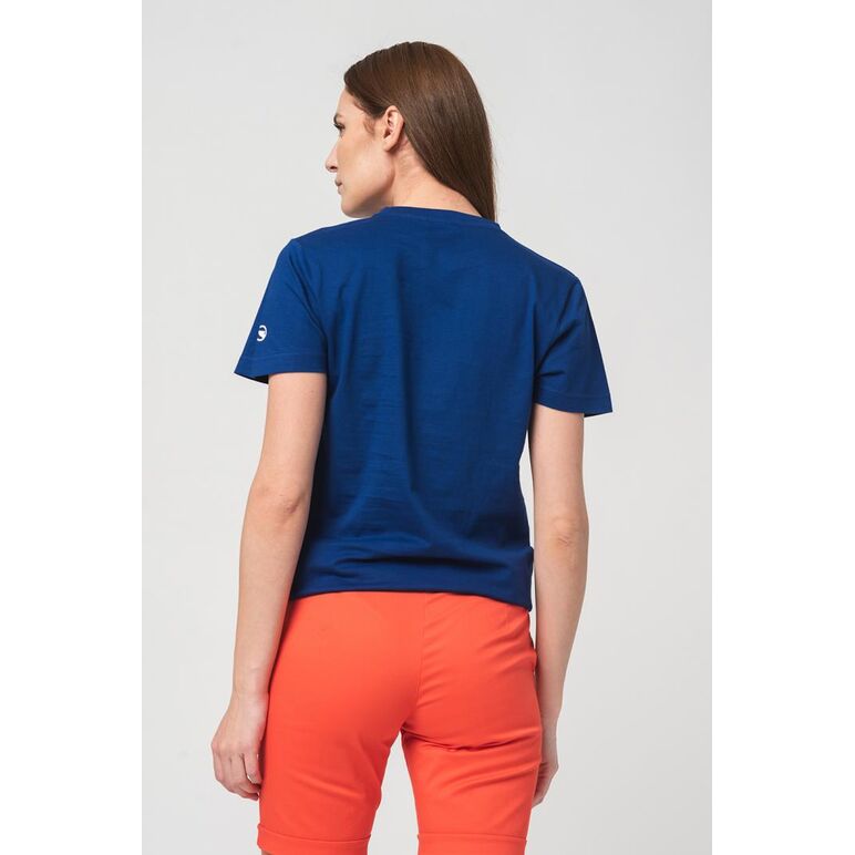 Tricou  logo multicolor femei  royal blue-xl,  Tricouri | electropc.ro