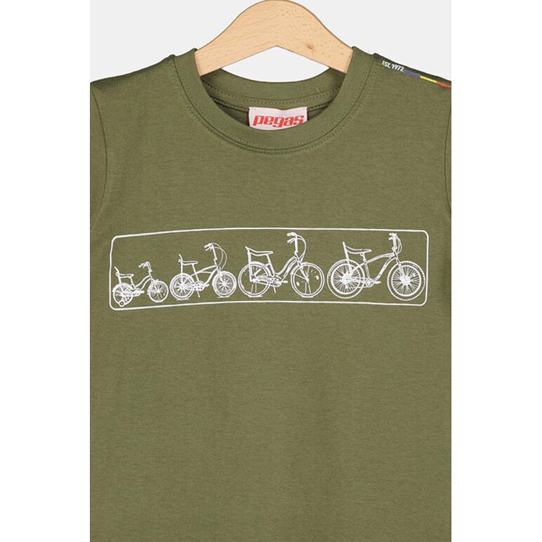 Tricou  multibike pegas copii  khaki-4,  Tricouri | electropc.ro