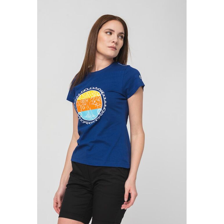 Tricou  roata familie femei   royal blue-m,  Tricouri | electropc.ro