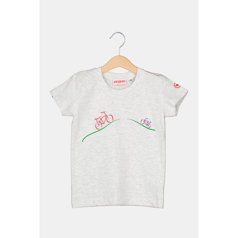Tricou casual biciclete familie copii light grey-xl,  Tricouri | electropc.ro