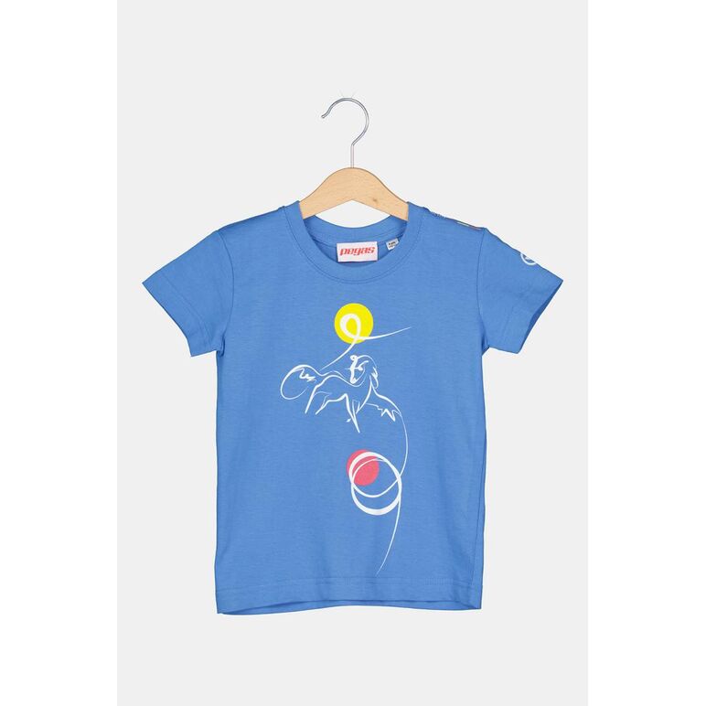 Tshirt casual c cal pegas azure-6,  Tricouri | electropc.ro