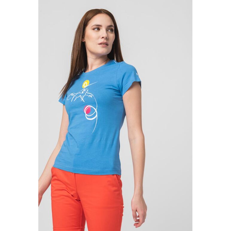 Tshirt casual f cal pegas azure-m,  Tricouri | electropc.ro