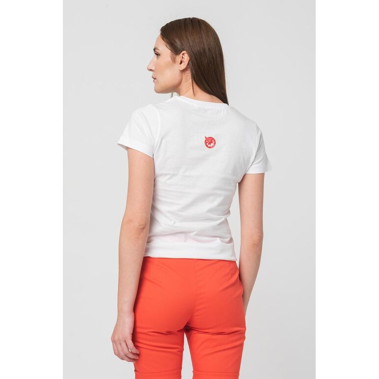 Tshirt casual f doamna cu... white-l,  Tricouri | electropc.ro