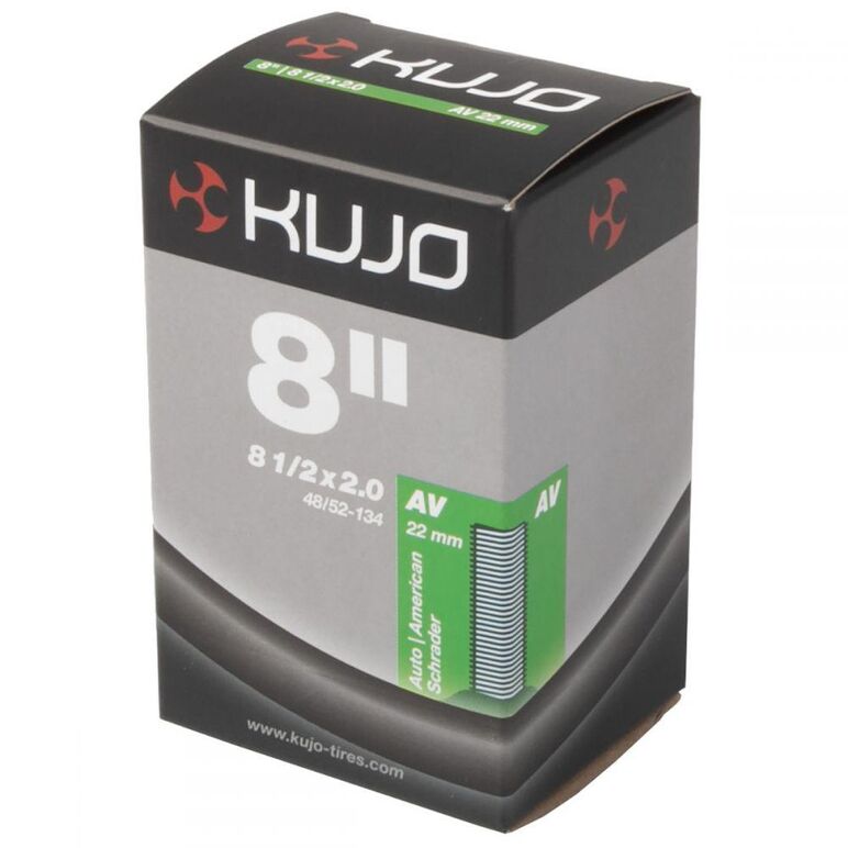 Camera kujo 8-1/2x2.0(48/52-134) ventil drept av -22 mm,  Piese ciclism | electropc.ro