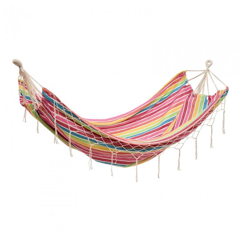 Hr hamac pink&yellow 200x160cm,  Hamace | electropc.ro