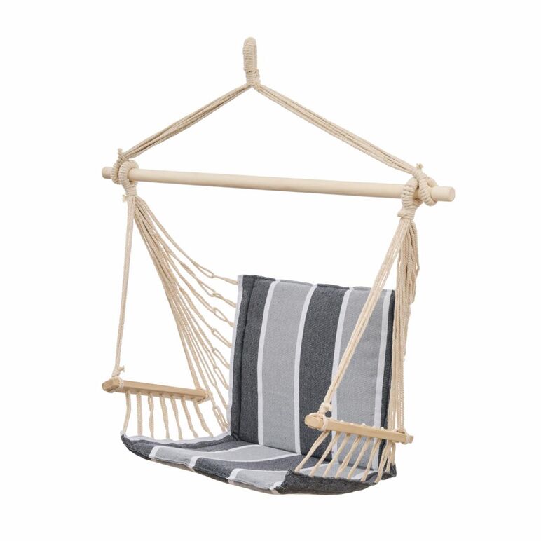 Hr hamac suspendat black&white 94x50cm,  Hamace | electropc.ro