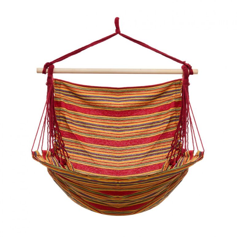 Hr hamac suspendat red&brown 120x150cm,  Hamace | electropc.ro