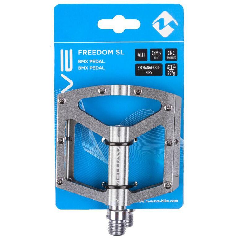 Pedale m-wave ”freedom sl” titanium grey,  Piese ciclism | electropc.ro