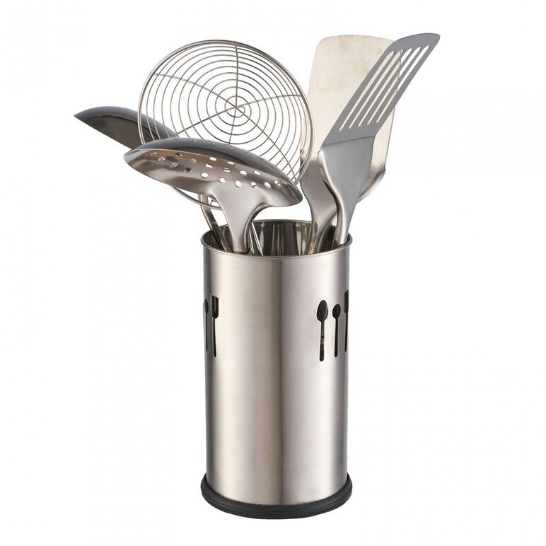 Suport ustensile inox, d:10 x 18 cm,vanora home,  Accesorii servire | electropc.ro