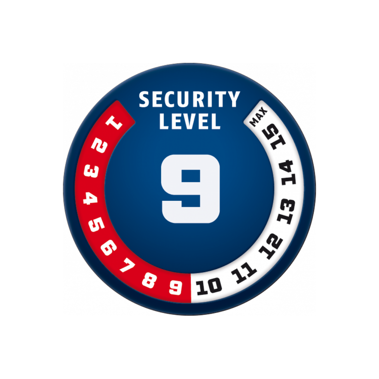 Antifurt lant abus  8x850 mm negru, securitate 9/15,  Accesorii ciclism | electropc.ro
